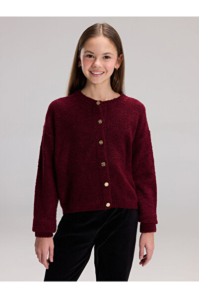 LC Waikiki Новий сезон Велосипедний комір Дівчачий трикотажний кардиган