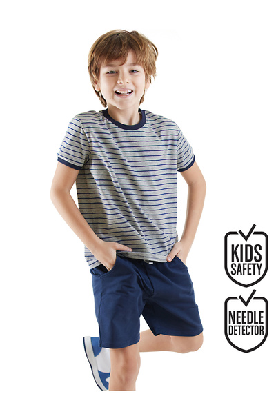 Denokids Σετ σορτς Basic T-shirt Boy