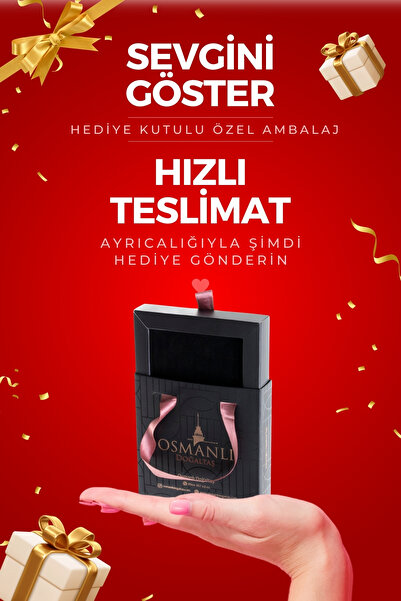 OSMANLI DOĞAL TAŞ Kadın Yeniden Başlama Cesaret Pozitif Enerji Kutulu El Yapımı Sertifikalı Gerçek Doğal Taş Bileklik