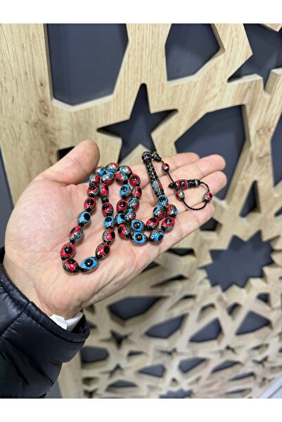 Oltu Eski dönem işi yumurta kesim gümüş Firuze mercan işlemeli orijinal Kuka