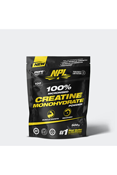 npl كرياتين مونوهيدرات - 500 غرام
