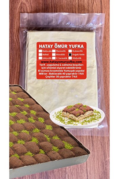 ÖMÜR Soğuk sütlü baklavalık yufka