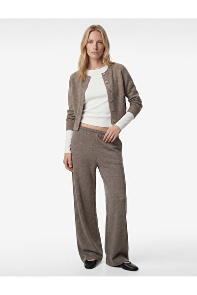 Koton X Şahika Ercümen - Loose Fit Cepli Geniş Paça Palazzo Pantolon