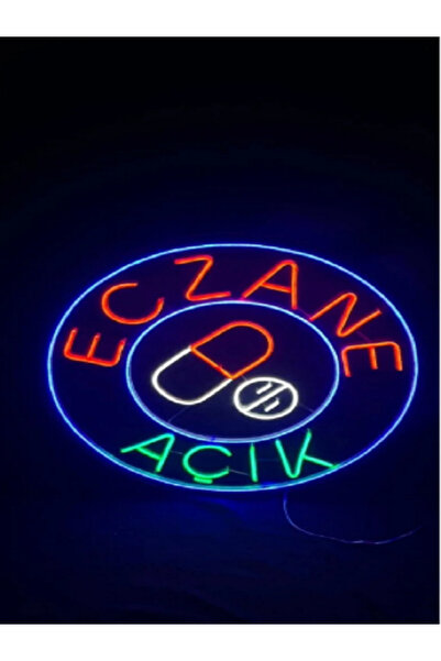 Extremmotif Eczane Neon Led Neon Tabela Eczane Açık Yazısı