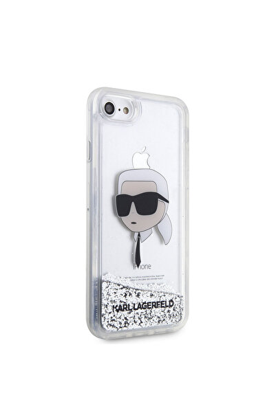 Karl Lagerfeld حافظة مرخصة متوافقة مع هاتف Iphone Se 2020، غطاء بتصميم Karl L...