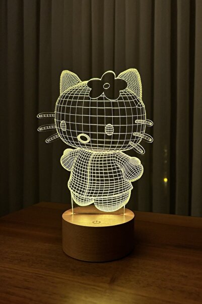 BY-LAMP Hello Kitty Figürlü Led Gece Lambası | ByLamp