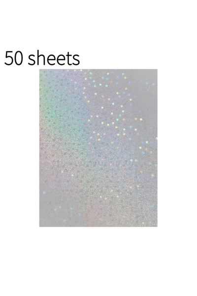 Choice نجوم رملية - 50 ورقة، ورق لاصق ثلاثي الأبعاد على شكل نجوم رملية، 2.9 ×...