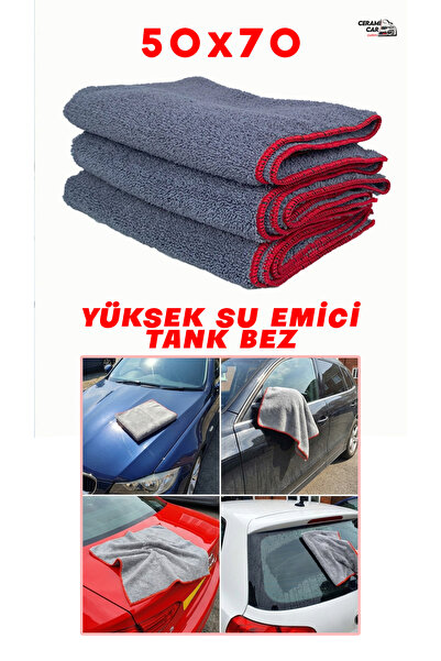 Ceramicar Custom Mikrofiber Kurulama Bezi 50x70 Tank Bez