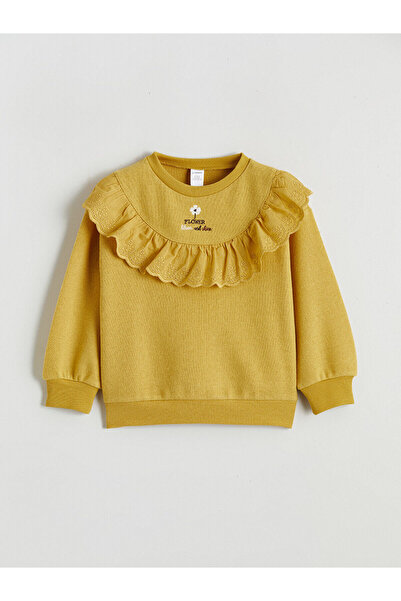 LC Waikiki سترة أوزماركا الجديدة للموسم الجديد بياقة دائرية للفتيات