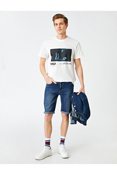 Koton Τζιν σορτς με στρώσεις στα πόδια