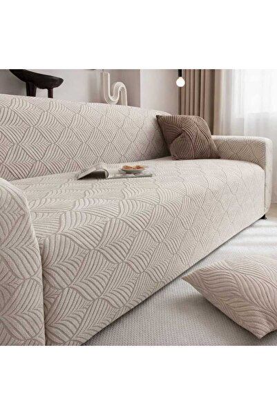 BASHTUGH TİCARET 3 Kişilik Kanepe Örtüsü bir adet | Lastikli Koltuk Örtüsü |çekyat Örtüsü| koltuk kılıfı sofa Cover