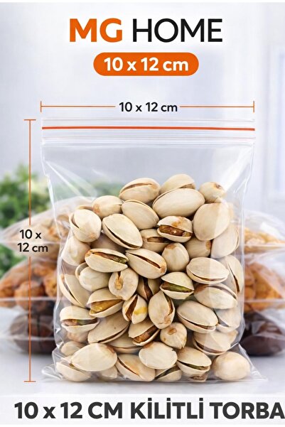 VENON 100 Pieces 🥜   10 X 12 cm 🥜 Lockable Bag 🥜   Ziplock Bag / Transpare...