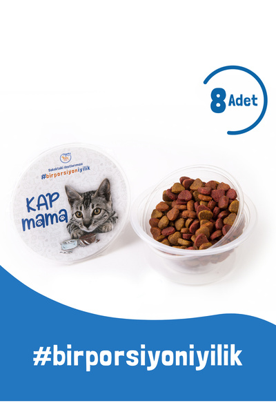 Chunky Kap Mama Kedi Dostluk Maması 85 gr (8'Lİ AVANTAJLI PAKET)