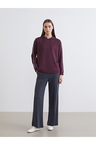 LC Waikiki Women's Wide Leg Sweatpants with Elastic Waist