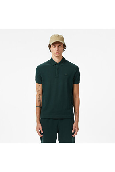 Lacoste Erkek Regular Fit Koyu Yeşil Paris Polo