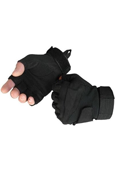 Blackhawk Cut Finger Protected Tactical Gloves No:7 Black