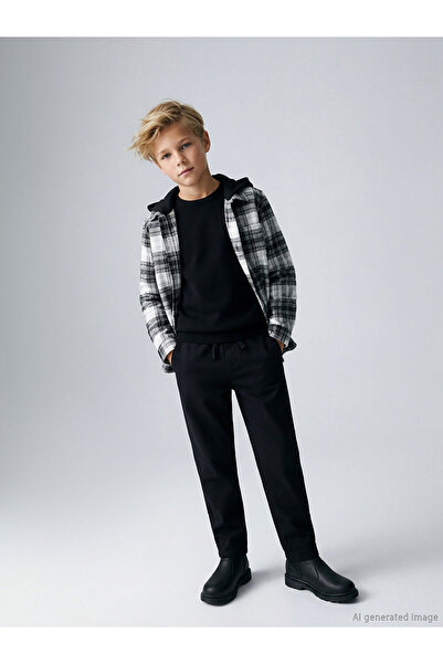 LC Waikiki Özmarka Нови панталони с еластична талия за момчета