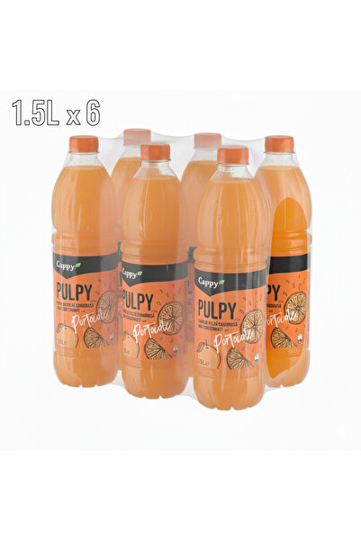 Cappy Suc de portocale PULPY SGR 6 x 1,5 L