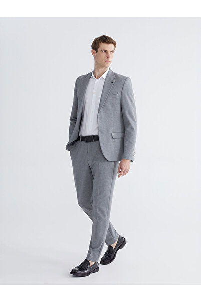 LC Waikiki Vizyon New Season Slim Fit Plaid Men's Trousers