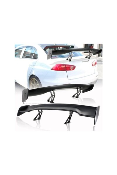 autogp Dtm yüksek bagaj üstü spoiler alüminyum pianoblack boyalı