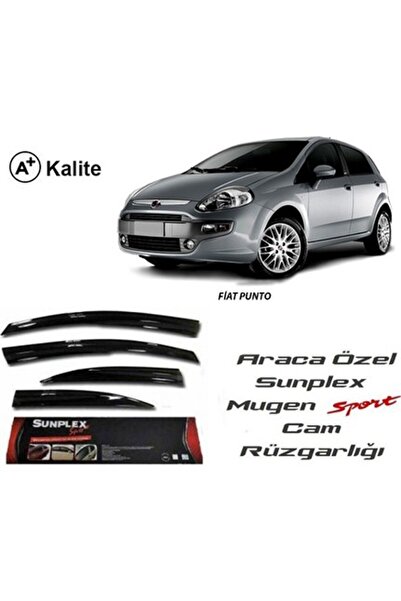 SUNPLEX Fiat punto cam rüzgarlığı mugen tip
