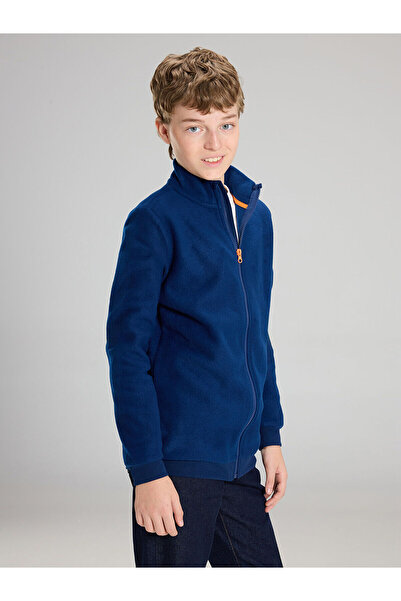 LC Waikiki Özmarka Yeni Sezon Dik Yaka Polar Erkek Çocuk Hırka