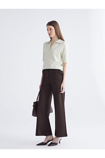 LC Waikiki LCWAIKIKI Classic Standart Fit Geniş Paça Kadın Pantolon