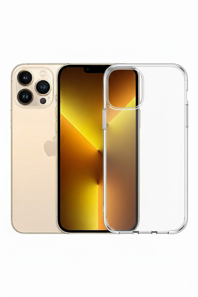 FLATECH فلاتيك كفر حماية شفاف لايفون 13 برو ماكس