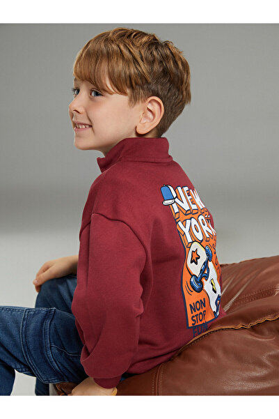 LC Waikiki Суитшърт с яка стойка за момче