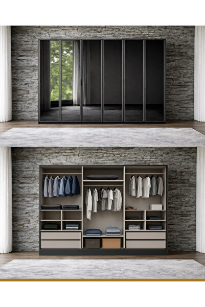 inegölmobilyası Merlin Dolap %100 MDF