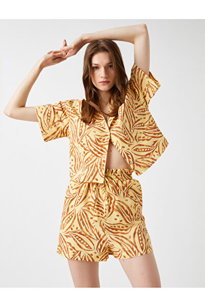 Koton Σορτς Βαμβακερό με σχέδια