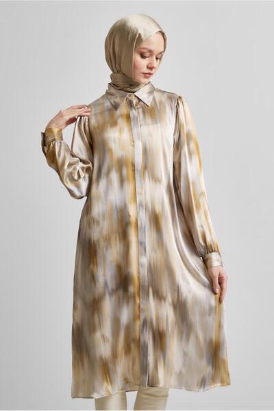 Alvina TUNICA LUNGA SATIN 45420