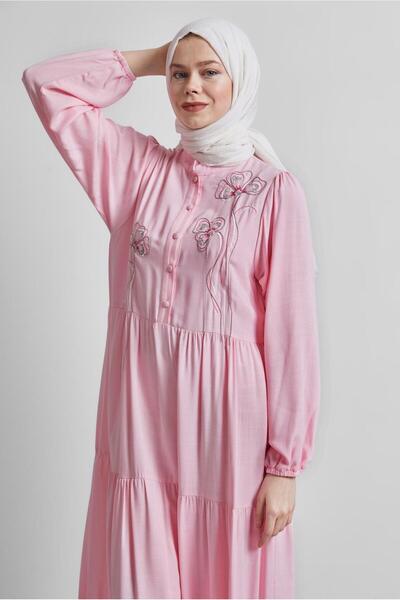Alvina فستان بتفاصيل تطريز 44665