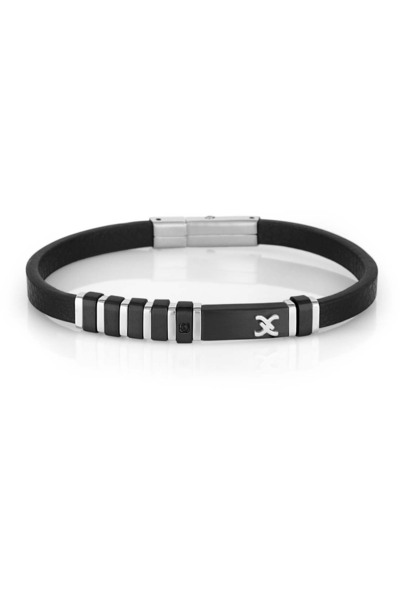 Daniel Klein Dkj.6.2157.1 Çelik Hakiki Deri Erkek Bileklik