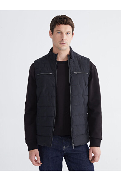 LC Waikiki Vestă puf pentru bărbați cu guler standard