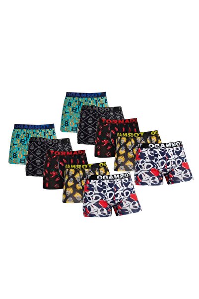 lux tornado Men's Boxers Mixed Patterned Pack of 5