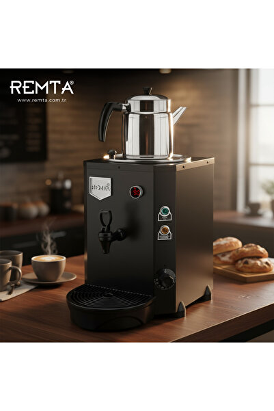 Remta Tek Demlikli Jumbo Çay Makinesi Elektrikli Semaver Çay Ocağı 9 lt