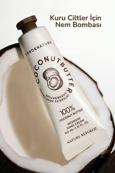 Nature Republic Hand & Nature Yoğun Hindistan Cevizi Yağı El Kremi 100 ml