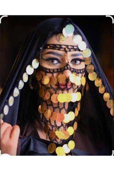 RAHAF TİCARET Oryantal Dansöz Peçe