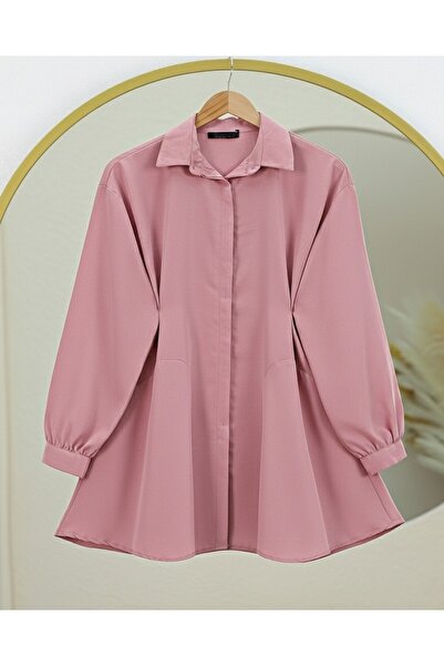 Modamorfo Oversized Shirt with Hidden Buttons -G.Kurusu