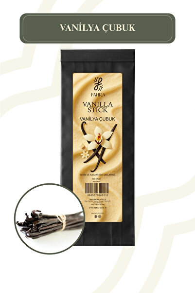 Fahra Vanilya Çubuğu (Vanilla Stick) 5 Adet - Premium Aroma & Sıcak Tatlılara