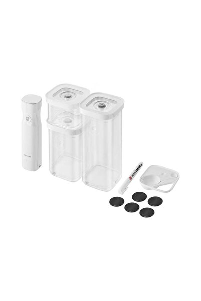 ZWILLING Fresh & Save Cube Vakum Başlangıç Seti 6 Parça Beyaz