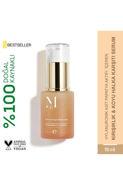 MİSBAHÇE Nemlendirici & Aydınlatıcı Göz Çevresi Serumu 15 Ml