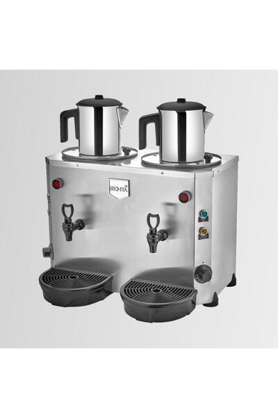 Remta De15 Çift Demlikli Elektrikli Jumbo Çay Makinesi 9+9 Lt (demlik Dahil)