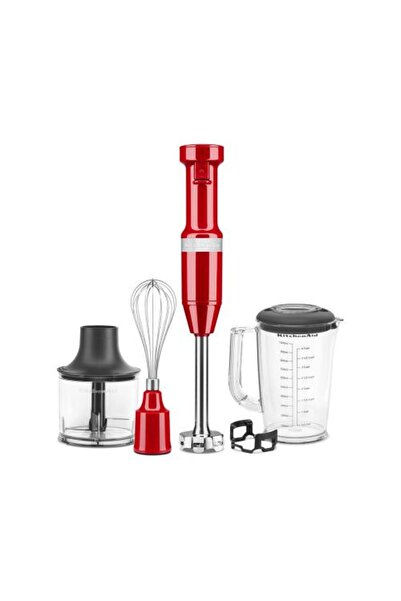 Kitchenaid خلاط يدوي 5KHBV83EER مع ملحقات إمباير ريد