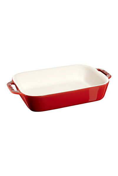 STAUB Seramik Fırın Kabı 20 x 16 cm Kiraz