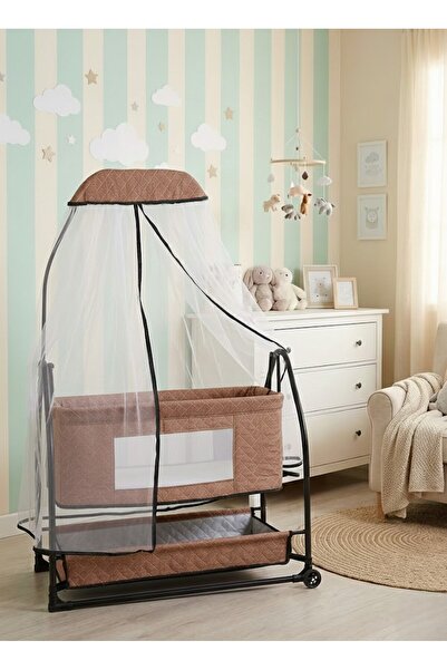 Eniyisiannesi Fileli Silinebilir Portatif Sallanır Anne Yanı Sepet Beşik Hama...