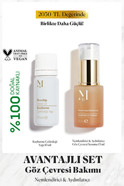 MİSBAHÇE Aydınlatıcı Göz Çevresi SETİ