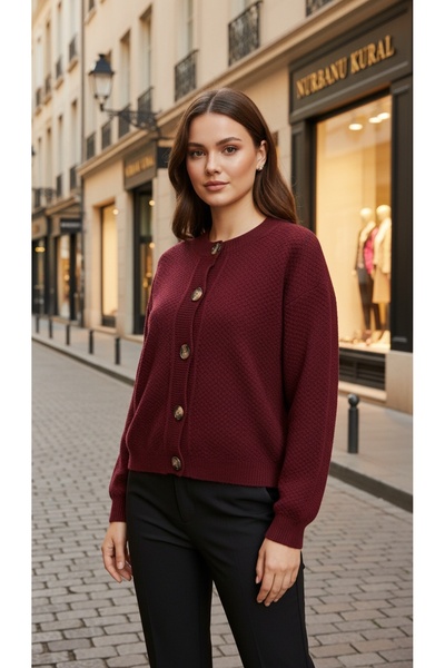 Akd örme سترة تريكو