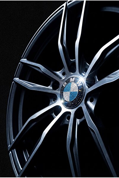 AKXER BMW Jant Göbeği 68/65mm 4 ADET (ELMAS TAŞLI)